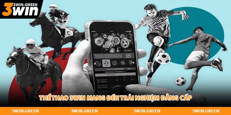 Thể thao 3WIN mang đến trải nghiệm đẳng cấp